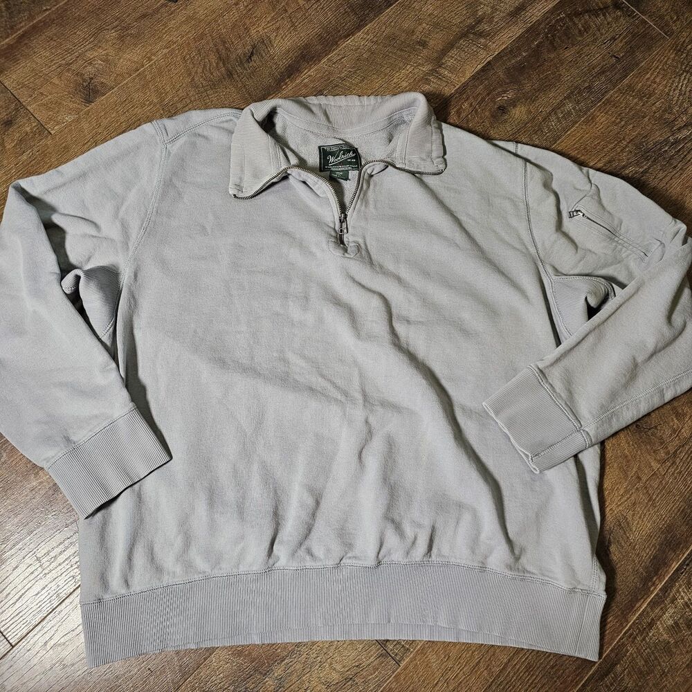 Woolrich Standing Stone Men’s Quarter Zip Pullover – Size 2XL